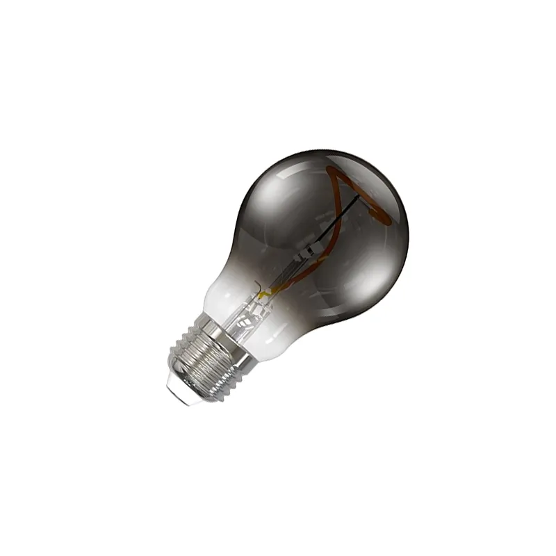 LED dekoratívna žiarovka / filament SHAPE 4W SMOKE - A60 / E27 / 1800K - ZSF104