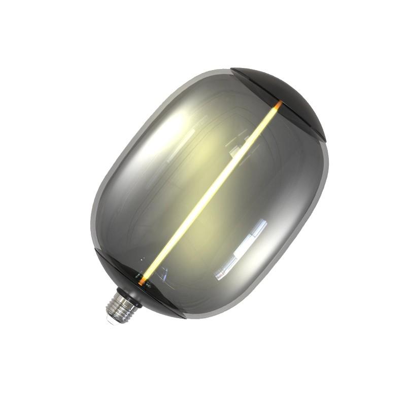 LED dekoratívna žiarovka / filament 4W SMOKE - T178 / E27 / 1800K - ZSF102