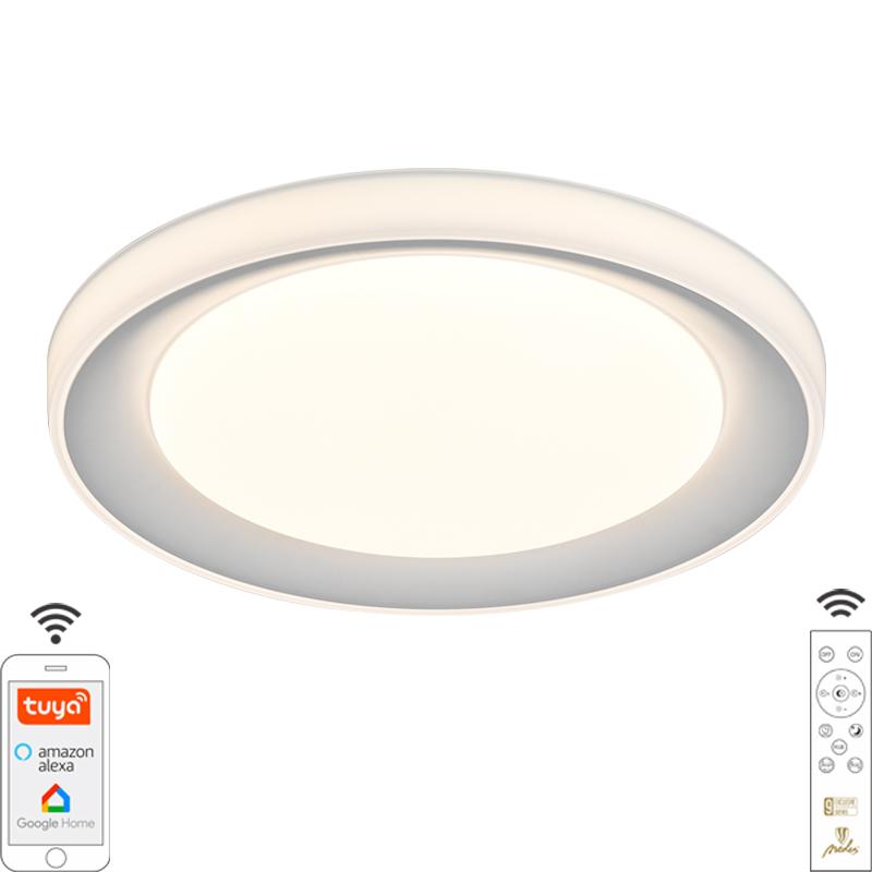 LED stropná lampa OPAL RGB + CCT + diaľkový ovládač + Wifi 24W - LC951U