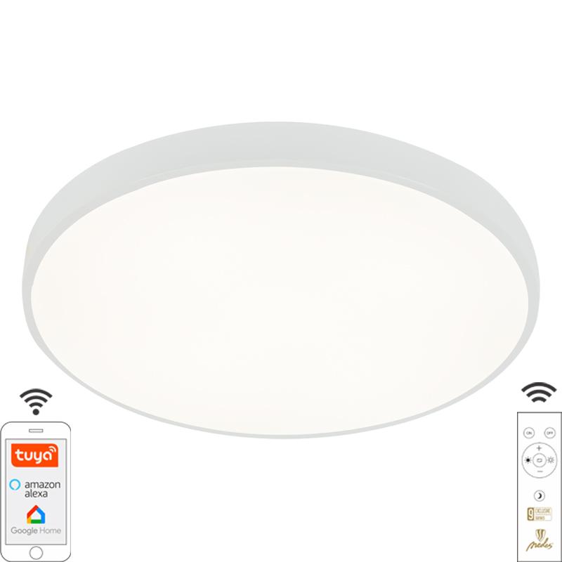 LED stropná lampa OPAL + diaľkový ovládač + Wifi 48W - LC902AS/WH