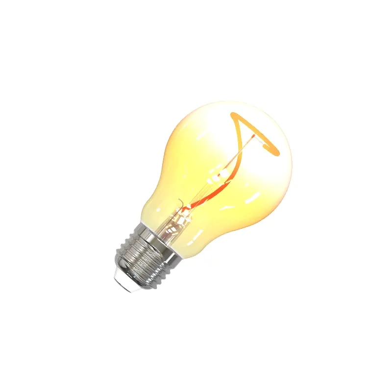 LED dekoratívna žiarovka / filament SHAPE 4W YELLOW - A60 / E27 / 1800K - ZSF106
