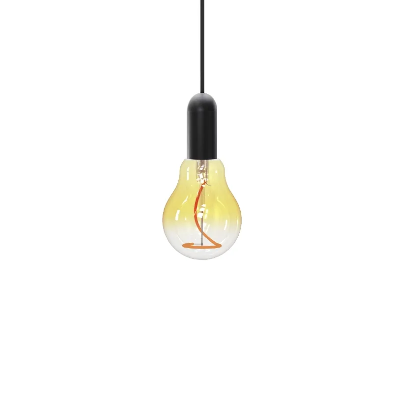 LED dekoratívna žiarovka / filament SHAPE 4W YELLOW - A60 / E27 / 1800K - ZSF106