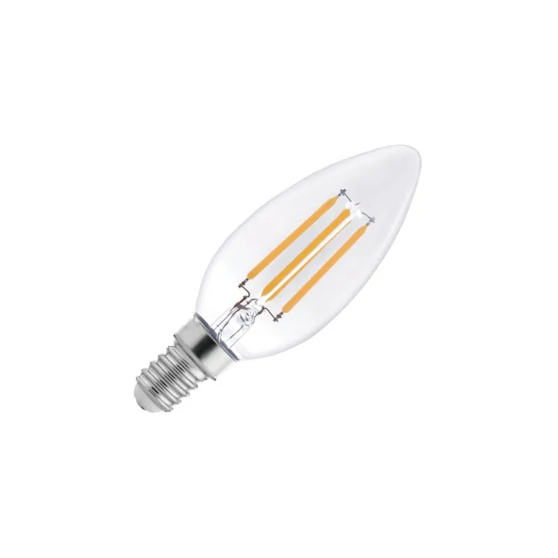 LED žiarovka / filament 4W - C35 / E14 / 4000K - ZLF722