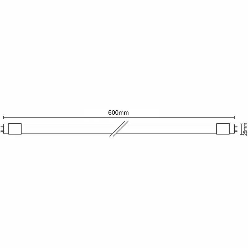 LED žiarivková trubica 10W - T8 / 600mm / 4100K, 25ks - TLS221