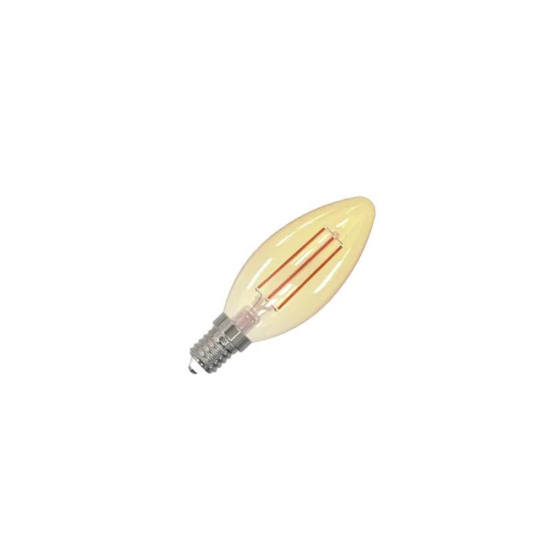 LED žiarovka / filament SLIM 4,5W VINTAGE - C35 / E14 / 1800K - ZFS103