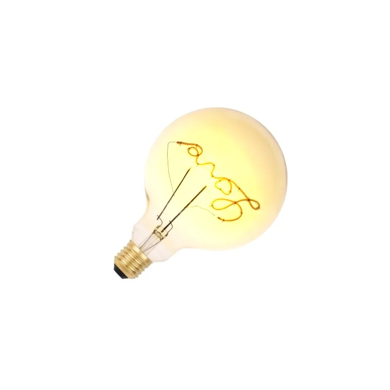 LED dekoratívna žiarovka / filament VINTAGE 2W LOVE - G125 / E27 / 2000K - ZSF112