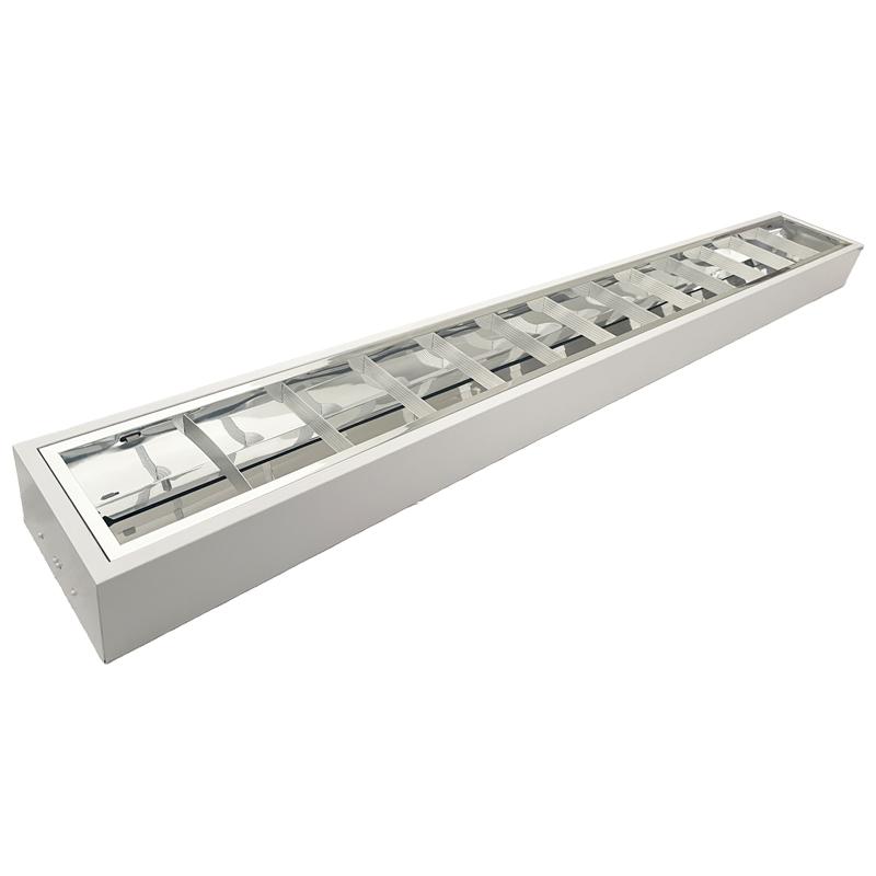 Biele žiarivkové prisadené svietidlo na 2 x T8 ( 120cm LED trubica ) - TL301