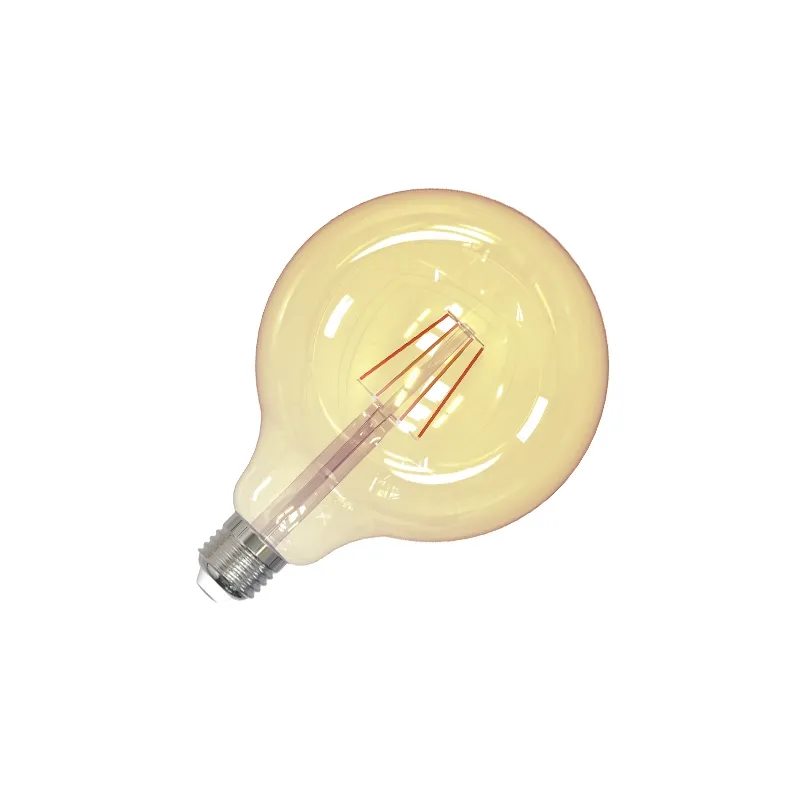 LED dekoratívna žiarovka / filament 4W VINTAGE- G125 / E27 / 2000K - ZAF102