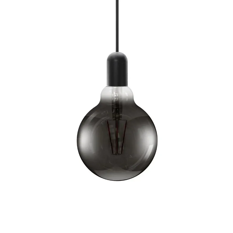 LED dekoratívna žiarovka / filament 4W SMOKE - G95 / E27 / 2000K - ZBF101