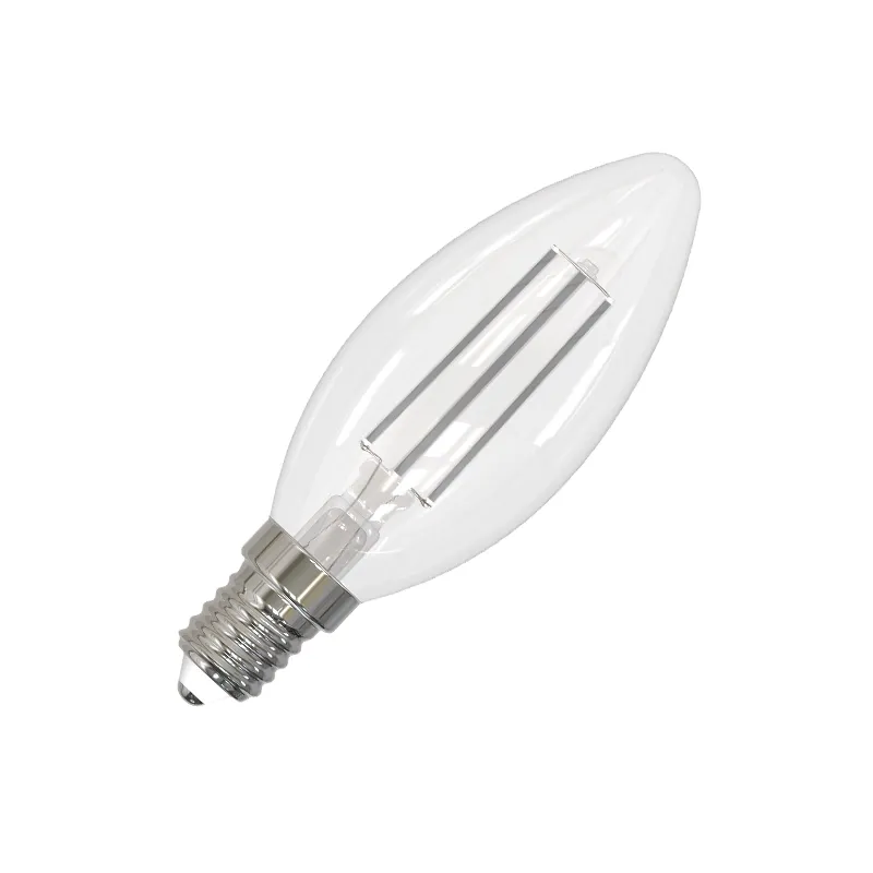 LED Filament BIELY 4,5W - C35 / E14 / 3000K - ZWF106