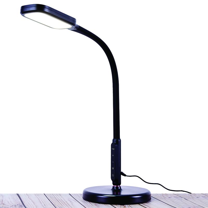 LED lampička XENIA 12W stmievateľná s časovačom ( stôl / zem / clip ) - DL4306/B