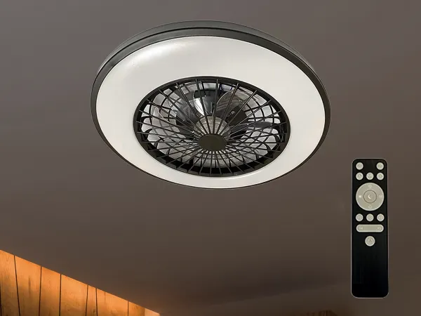 LED stropné svietidlo OPAL + stropný ventilátor + diaľkový ovládač 48W - LCL6341