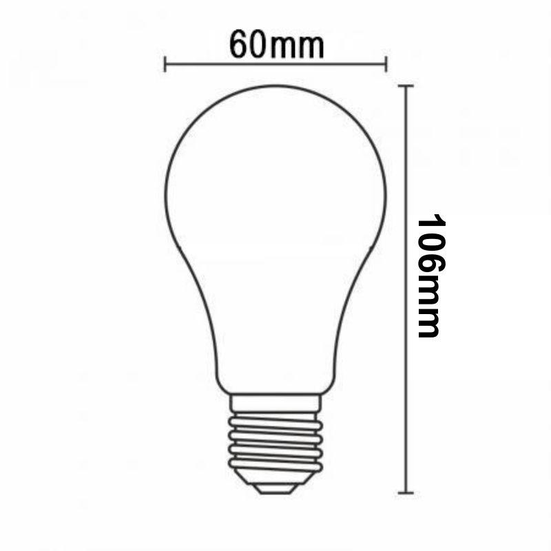 LED žiarovka / filament 7,5W - A60 / E27 / 4000K - ZLF522D