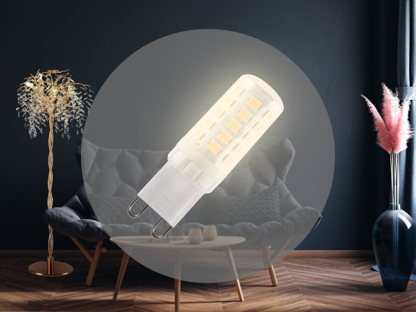 LED žiarovka 3,9W - G9 / SMD / 2800K - ZLS614 1