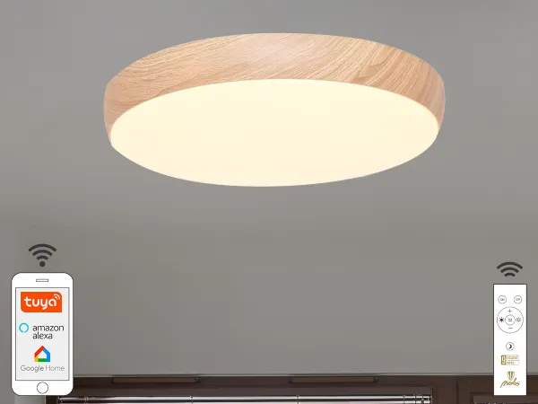 LED stropné svietidlo OPAL + diaľkový ovládač + Wifi 48W - LC942W 1