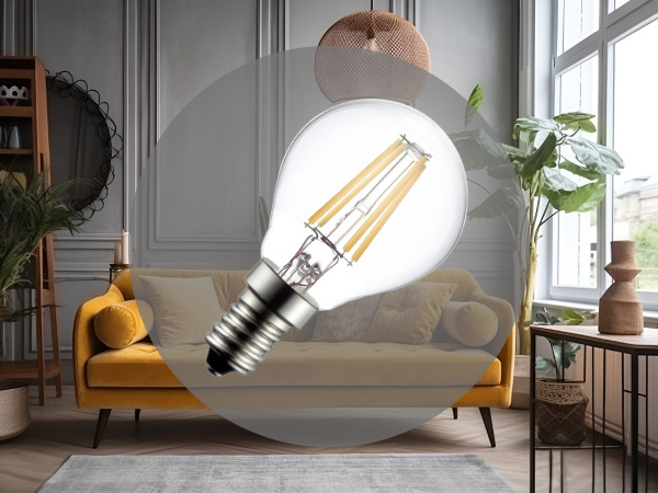 LED žiarovka 6W - G45 / E14 / SMD / 4000K - ZLF823 1