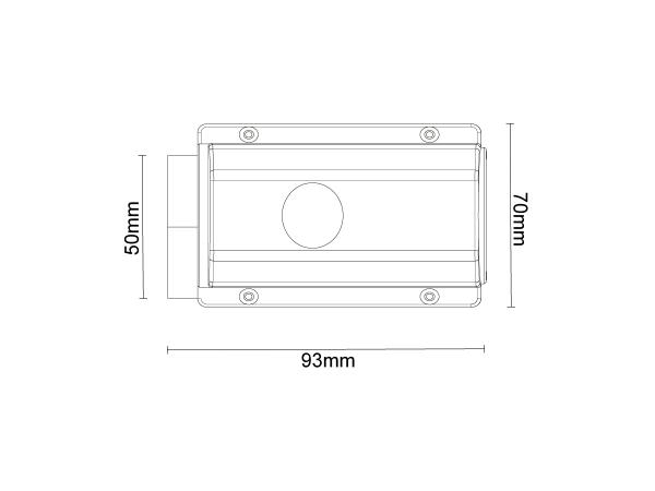 SENZOR PIR pre LED lineárne svietidlo IP65 - SMP32 3