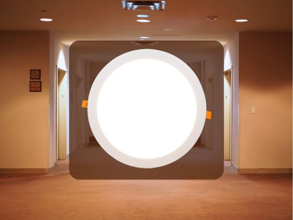 LED vsadený panel 24W / PR / SMD / 2800K / WH - LPL115 1