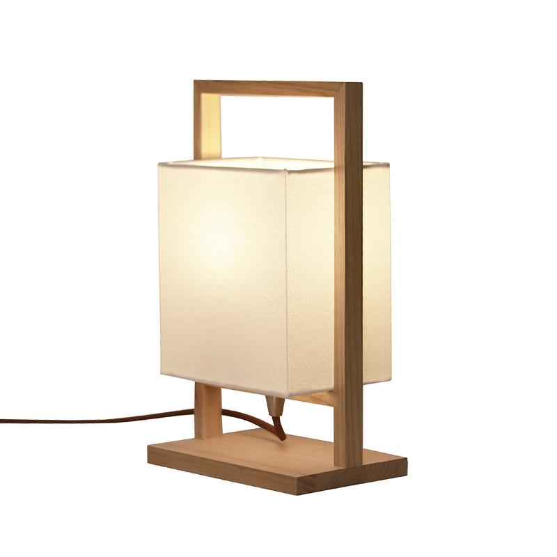 Dizajnová stolná lampa z masívneho dreva E27 / 60W - WRE181