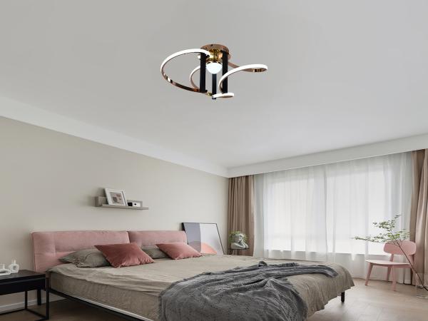 LED stropná lampa + diaľkový ovládač 80W - J3334/GCH 3