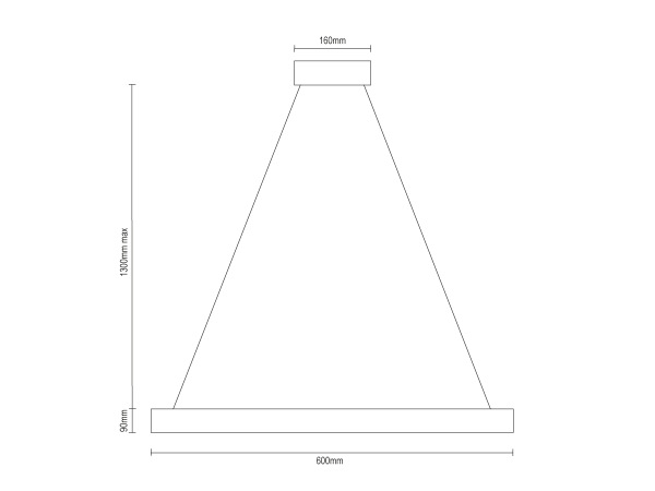 LED závesné svietidlo + diaľkový ovládač 80W - J4391/W 8