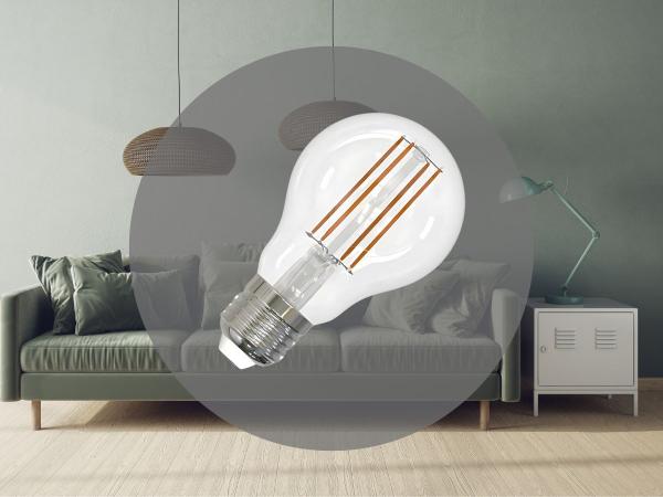 LED žiarovka / filament 11W - A60 / E27 / 4000K - ZLF523D