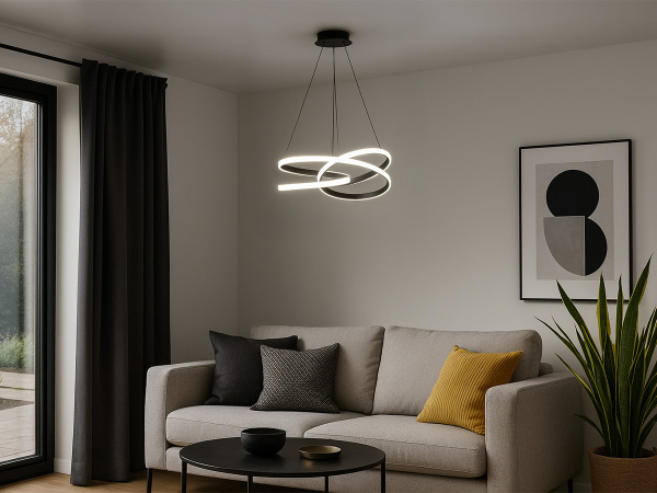 LED závesné svietidlo s diaľkovým ovládačom 90W - TA2307/B 1