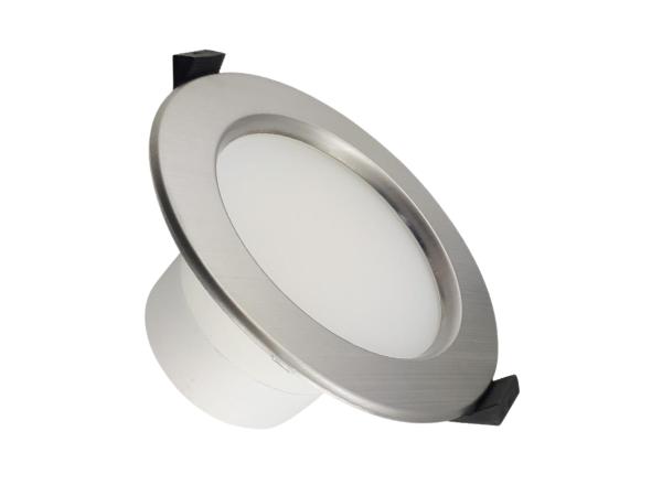 LED podhľadové svietidlo 10W / IP44 / DR01 / SMD / 4000K / SI - LDL154/S 1