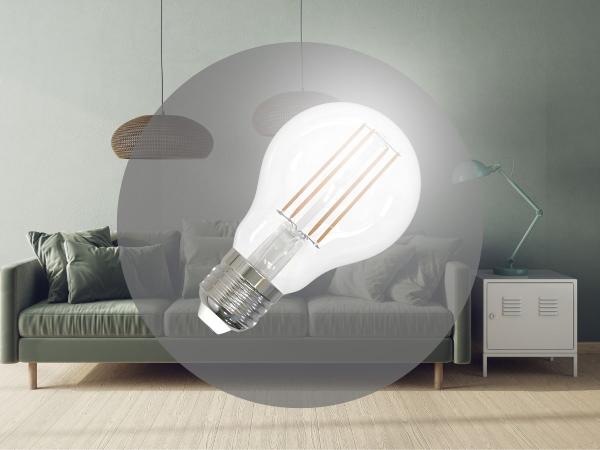 LED žiarovka / filament 11W - A60 / E27 / 4000K - ZLF523D 1