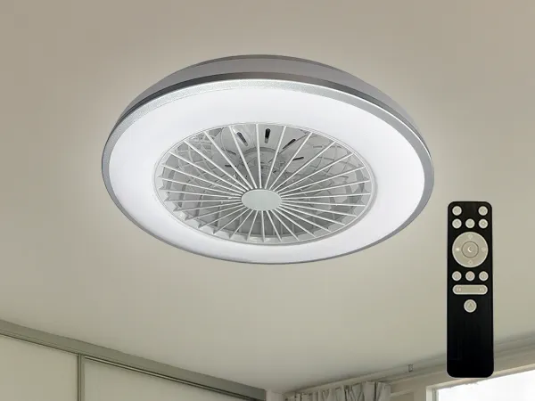 LED stropné svietidlo OPAL + stropný ventilátor + diaľkový ovládač 48W - LCL6343 1