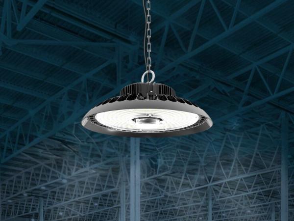 LED svietidlo High Bay UFO 150W / IP65 / 5000K + senzor + standby mode - LU112/SR