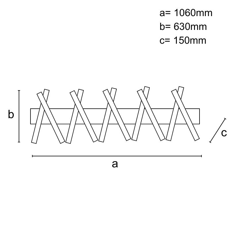 LED stropné svietidlo s diaľkovým ovládačom 125W - J3372/BCH