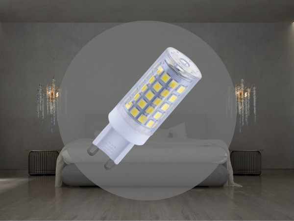 LED žiarovka 4,6W - G9 / SMD / 2800K - ZLS615