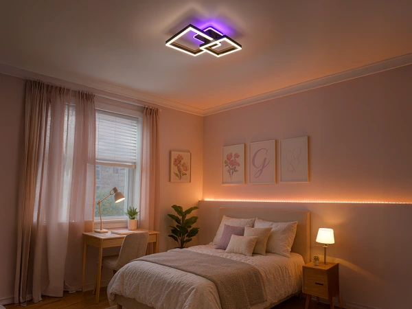 LED stropné svietidlo s diaľkovým ovládačom 75W - TA1340/B 1