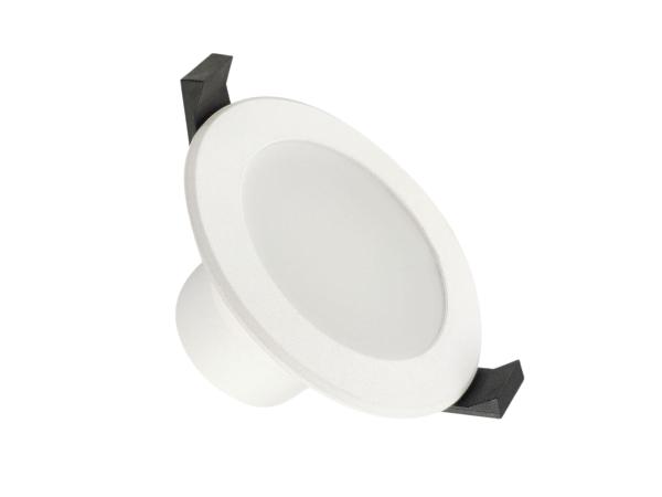 LED podhľadové svietidlo 7W / IP44 / DR01 / SMD / 4000K / WH - LDL153 1