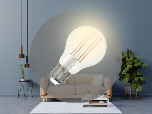 LED žiarovka / filament 7,5W - A60 / E27 / 3000K - ZLF512D 1