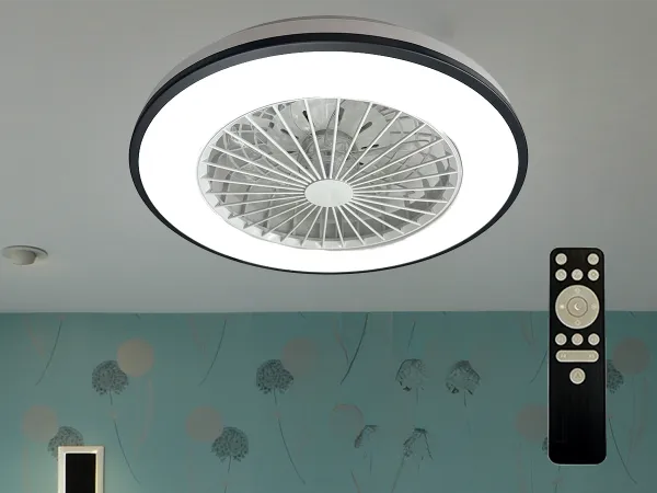 LED stropné svietidlo OPAL + stropný ventilátor + diaľkový ovládač 48W - LCL6344 1