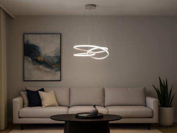 LED závesné svietidlo s diaľkovým ovládačom 90W - TA2307/W 1