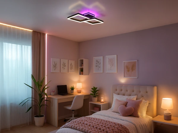 LED stropné svietidlo s diaľkovým ovládačom 75W - TA1340/B 2