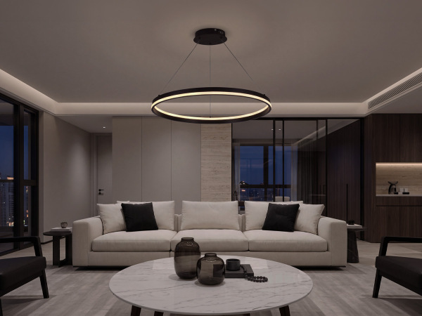 LED závesné svietidlo + diaľkový ovládač 80W - J4393/B 1