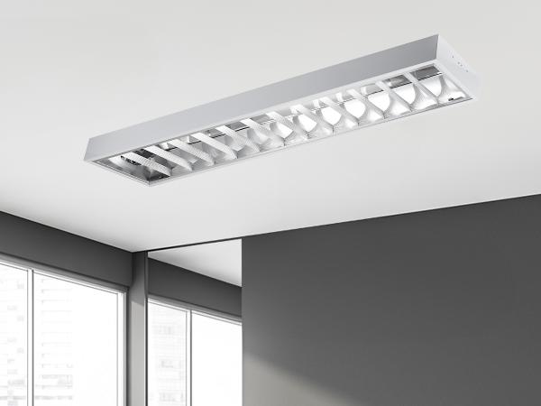 Biele žiarivkové prisadené svietidlo na 2 x T8 ( 120cm LED trubica ) - TL302