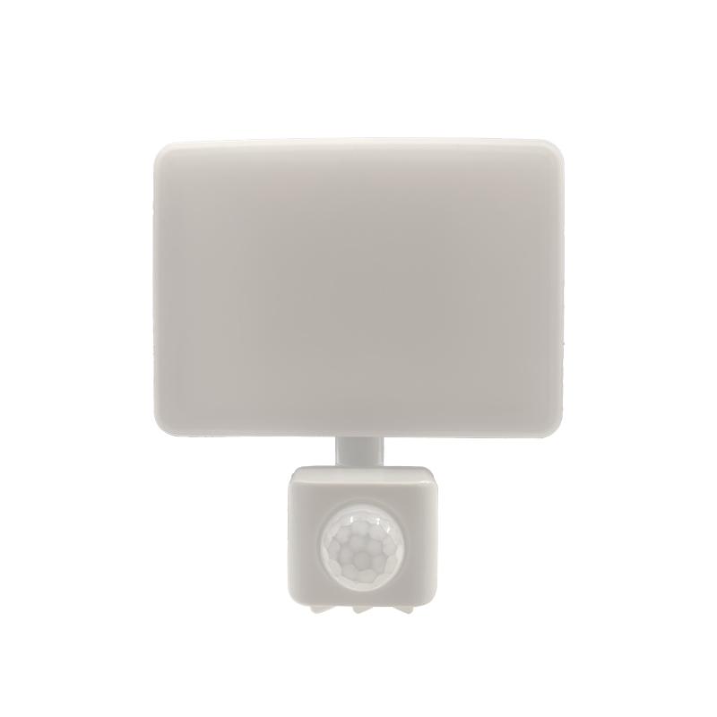 Vonkajší biely LED reflektor so senzorom 20W / 4000K - LF7122S