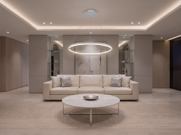 LED závesné svietidlo + diaľkový ovládač 80W - J4393/W 1