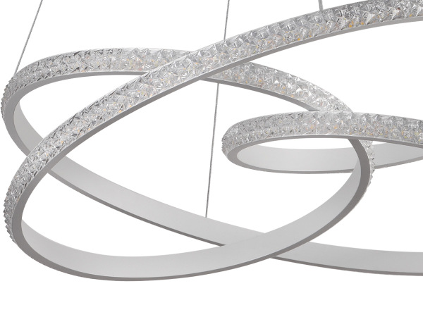 LED závesné svietidlo + diaľkový ovládač 80W - J4389/W 7