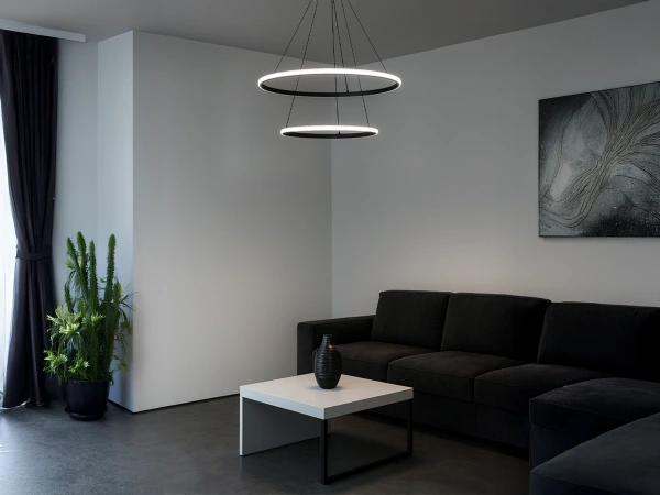 LED závesné svietidlo s diaľkovým ovládačom 55W - TB2301/B 1