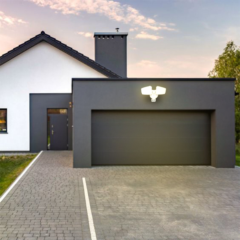 Vonkajší biely LED reflektor s PIR senzorom 24W / 3000K / 4000K / 6000K - LFX125 5