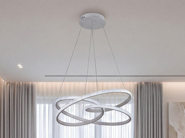 LED závesné svietidlo + diaľkový ovládač 80W - J4389/W