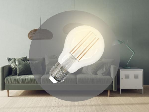 LED žiarovka / filament 11W - A60 / E27 / 3000K - ZLF513D 1