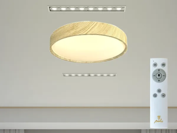 LED stropná lampa OPAL + diaľkový ovládač 36W - LCL534LW 1