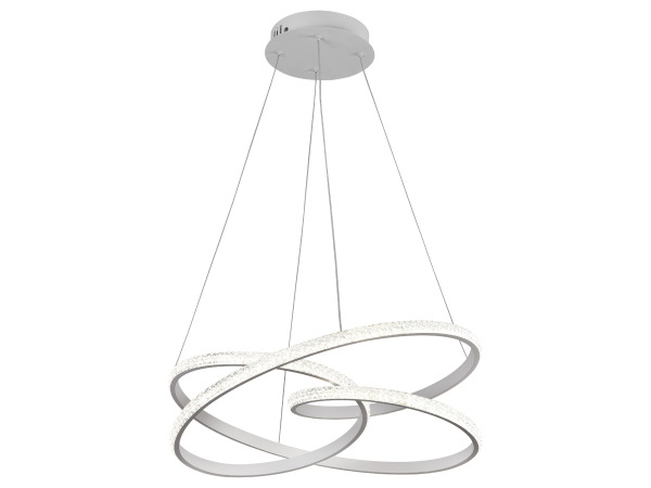 LED závesné svietidlo + diaľkový ovládač 80W - J4389/W 4